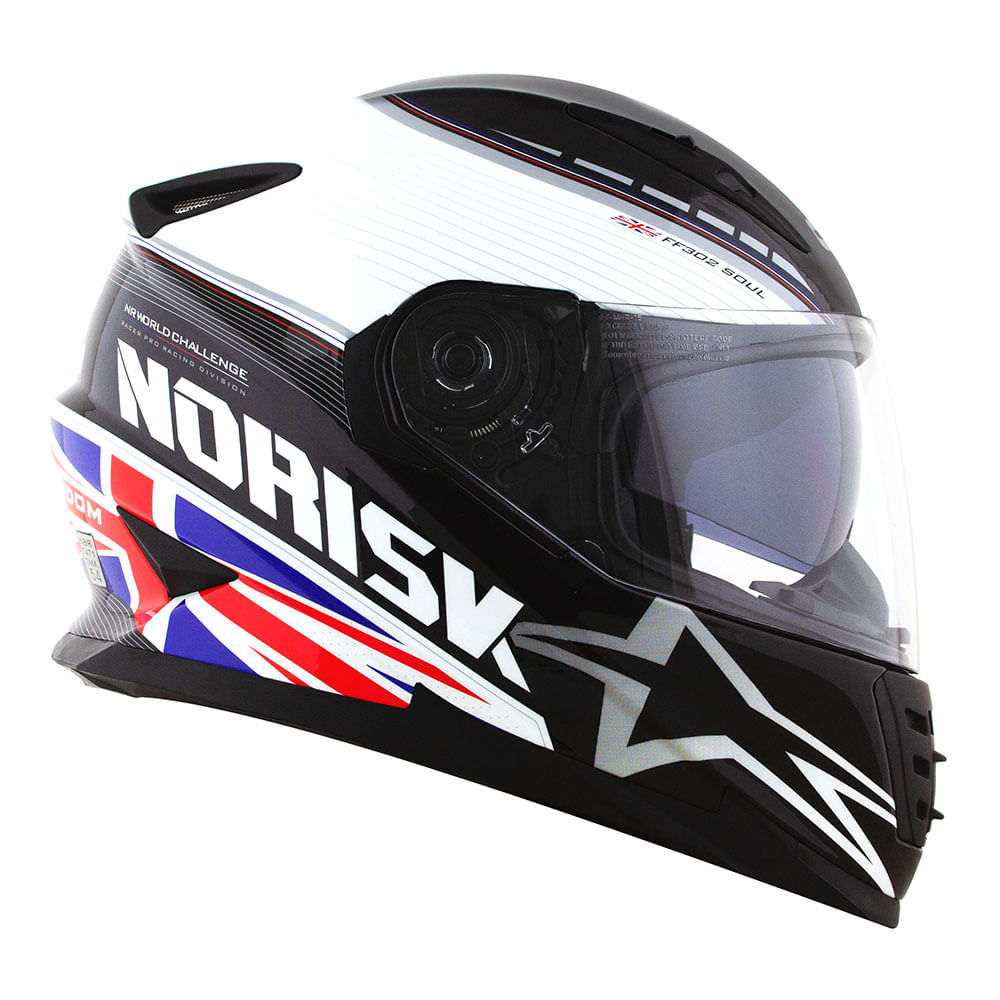 NORISK CAPACETES - SOUL GRAND PRIX UNITED KINGDOM - Loja Oficial | Compre  em até 10x sem juros. Frete grátis! Conheça a linha completa.