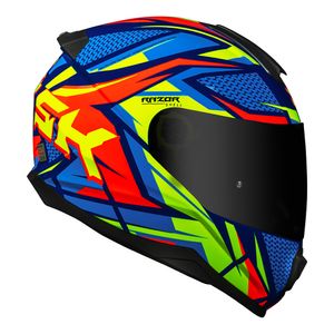 CAPACETE NORISK CAPACETE RAZOR SHARP AZUL