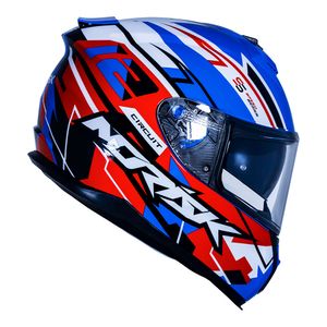 CAPACETE NORISK STRADA CIRCUIT AZUL