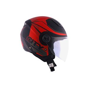 CAPACETE NORISK ORION CITY VERMELHO FOSCO